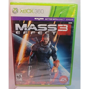 Mass Effect 3 (Microsoft Xbox 360, 2012) New Sealed